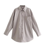 And Summer 2025 New Ins14 Color Pocket Dress Women's Basic Long-Sleeved