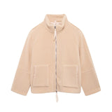 Explosion Women's Street Fashion With Loose Zipper