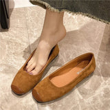 Evening Wind Gentle Shoes Flat Sole Single Shoes Women New Spring And Summer French Soft Soles Pregnant Beans
