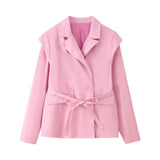 Spring/Autumn Women's Fashion Sweet Broken Flower Suit T-Neck With Long Sleeved Suit