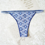 Top Quality Women G-String T-back Thong Bow Ruffle Panites kawaii Sexy Underwear Bikinis Tanga