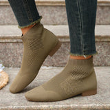 Size Women's Boots In The Barrel Black Boots Large Size Lady Short Boots In The Head Boots High Heel Boots Women's Shoes