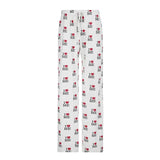 Cloth Forget Street Love Print Straight Knitted Trousers Loosely Tied With H-Hops Casual