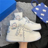 Small White Shoes 2025 New Female Spring And Autumn Students Set Women's Shoes Casual Sports Thick-Soled Sports Board