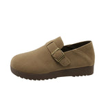 Shoes Women's All-Inclusive 2025 New Buckle Lazy Shoes Bean Shoes Breathable Spring