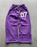 Trend Street Loose Sweatwear Suit Men And Women's Hip-Hop Sports Zipper Hoodie Trousers