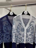 Spring And Summer New Niche Design Knitted Cardigan Sweet Girl Style On The