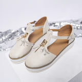 Fashion Flat-Soled Sandals Comfortable Large-Size Women's Shoes 35-43 Yards Twi-Sold Single