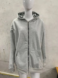 Autumn And Winter New Hooded Jacket Two-Sided Pattern Retro Leopard Zipper Hoodie Loose Personality