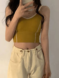 Padded Crop Cami Top-Outfit