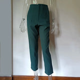 Casual High Waist Pure Color