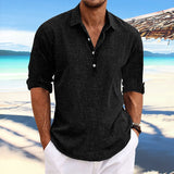 Men's 2025 Summer New Set-Fashion Teen Fashion Loose Long-Sleeved Home Casual