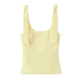 Sling Sling Waistcoat Women Wear Chic Design Elastic Short Inner Sleeveless