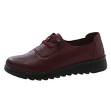 Women's Shoes Are Not Tied With Leather Shoes Women Low-Top Soft Soles To Work Middle-Age Mother Shoes Soft-Soled Shoes Comfortable