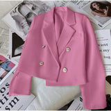 And Autumn New Large-Size Fashion Temperament Loose 2025 Autumn Suit Korean Version Of The Suit Suit Suit Short Coat