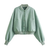 Women's Autumn New Short-Form Bomber Fashion