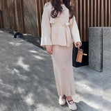 2025 New Southeast Asian Women's Knitted Sweater With A Dress Dress