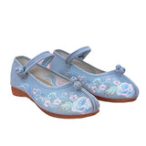 Zingj Female Embroidered Shoes Cloth Shoes New Soft Sole Home Retro Ethnic Style With Ancient Costume Comfortable Casual Mother