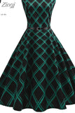 Womens Dresses 2023 Casual Floral Retro Vintage 50s 60s Robe Rockabilly Swing Pinup Vestidos Valentines Day Party