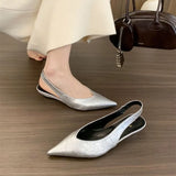 Temperament Slope Heel Head Back Emptiness Muller Shoes Bag Head Sandals Women 2025 Summer Gentle Fairy Evening
