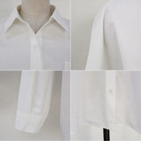 Long Sleeve Cotton White Blouse Women 2023 Plus Size Loose Women Shirt Blouse Casual Office Lady Button Shirt Tops