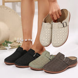 Slippers Women's New Baotou Metal Hollow Women's Shoes 43-Yard Wish In The Summer Of
