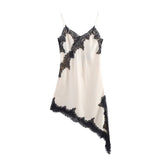 Women's Explosive Fashion Leisure Vacation Lace Asymmetric Sling
