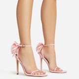 Fashion High Heels Bows With Fine Heel