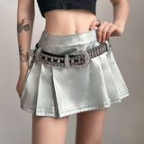 2023 Spring And Summer New Women's Solid Color Body Street Fashion High-Rise Half-Folded