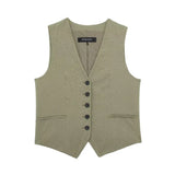 Women's Summer New Design Feeling Horse Vest Shorts