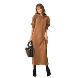 2025 Autumn And Winter New Fashion Temperament Loose Display Lanky Long Sleeve Dress