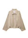 Women's 2025 Early Spring New Thin Temperament Pilot Multi-Color Jacket