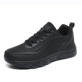 Casual Sneakers Leather Casual Men's Shoes Light Trend Soft Bottom Comfortable Breathable Casual Running Shoes