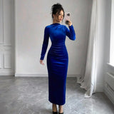 2025 New Women's Fashion Dress High Waist Thin Sexy Dress Dress
