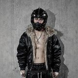 Spring New Trousers Heavy Knit Zipper Design Street Style Niche Fashion To Do The Same Thread Of Old Men And