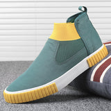 Men's Shoes 2025 Autumn New Fashion Shoes Men's Canvas Shoes Korean Version Of Leisure Old Beijing Cloth Shoes Spring And Autumn
