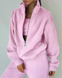 Ebay New Autumn Women's Clothing New Fashion Catch Velvet Sports Leisure Suit