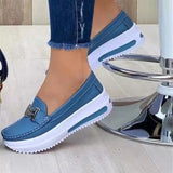 Women's Shoes Casual Mother Lefu Shoes Spring And Autumn With A Foot Pedal Shoes Single Shoe