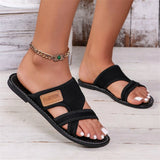 The New Breathable Net Cloth Fish Mouth Slippers For The Summer Of 2025 Anti-Slip Beach Women