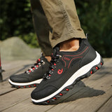 Summer New Men's Low-Top Single Shoes Anti-Slip Travel Shoes Outdoor Leisure Sports Hiking