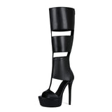 Wide Strip With Black Fashion Catwalk Hottie Water Table With Large Size 44 Female Cool