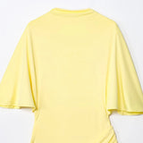 New Fashion Temperament Women's Wear Out-Back Cascade Decoration Long Dress