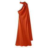 New Women's Fashion Simple Ribbon Hanging Neck-Laught Long