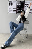 Leg High Waist Casual