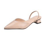 Sandals Women 2025 New Summer Simple Sharp Heeled Sandals Women's High Heel Fine Fashion Single