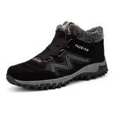 Heightening Couple Snow Boots Winter Plus Velvet Warm Men And Women Outdoor Cotton Shoes Warm Sports