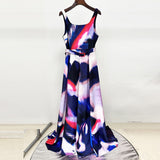Summer New Star Fashion Sleeveless Vest Phantom Dress Long Dress Dress