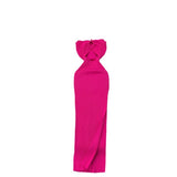 Zingj Sunshine Wind Sweet Slim Show Thin Tight Knit Dress Socialite Temperament Hanging Neck Off The Shoulder Slit