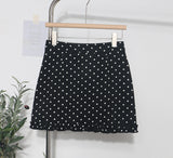 Plus Single Real Shot Korean Lace Skirt Wave Half-Body Skirt High Waist Anti-Walking Light A Word Ass Hip Skirt