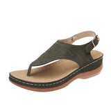 Women's Shoes 2025 New Roman Wind With Women's Sandals 43 Large-Size